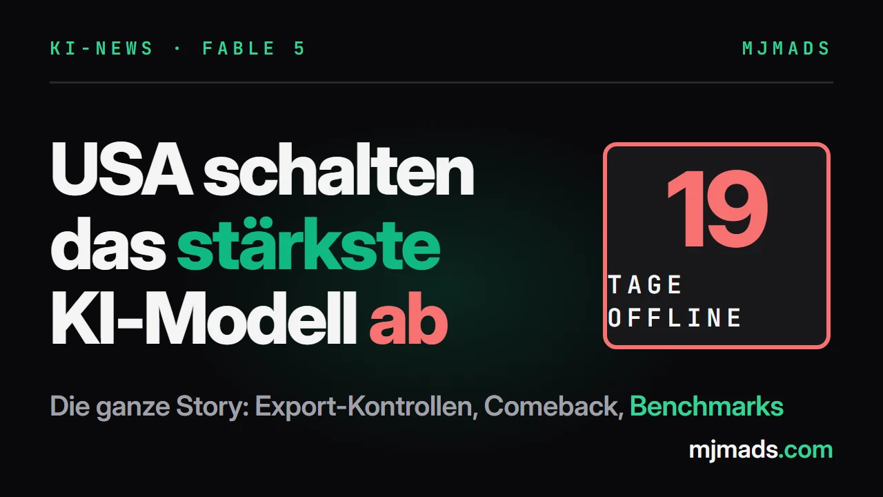 USA schalten Claude Fable 5 ab: Was wirklich passiert ist (und das Comeback)