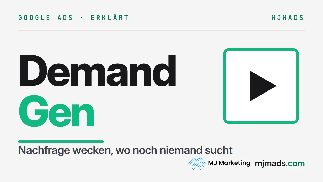 Google Ads Demand Gen erklärt: Was es ist, wofür es sich lohnt und wofür nicht